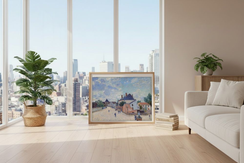 Framed room mockup - loft