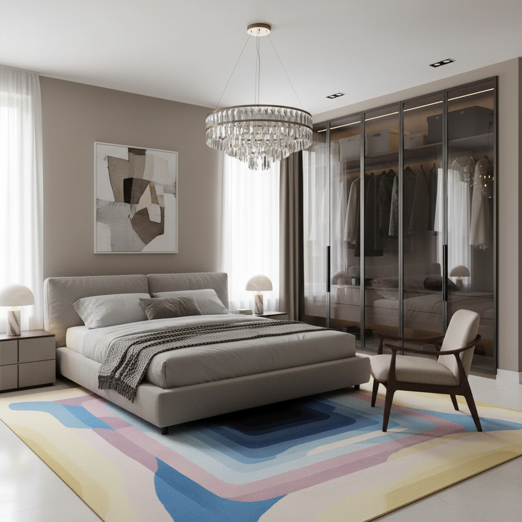 Struck by Hue Hand Tufted Rug