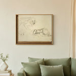 Framed room mockup - sage