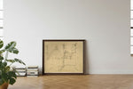 Framed room mockup - leaning