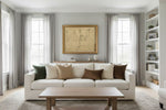 Framed room mockup - gold