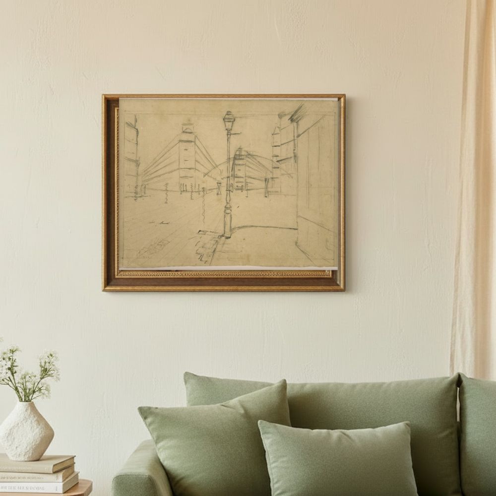 Framed room mockup - sage