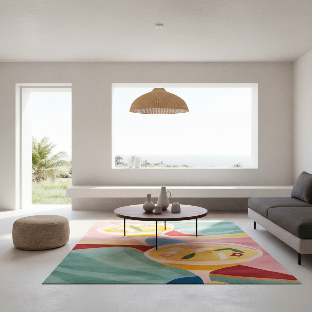 Summer Cheers Hand Tufted Rug