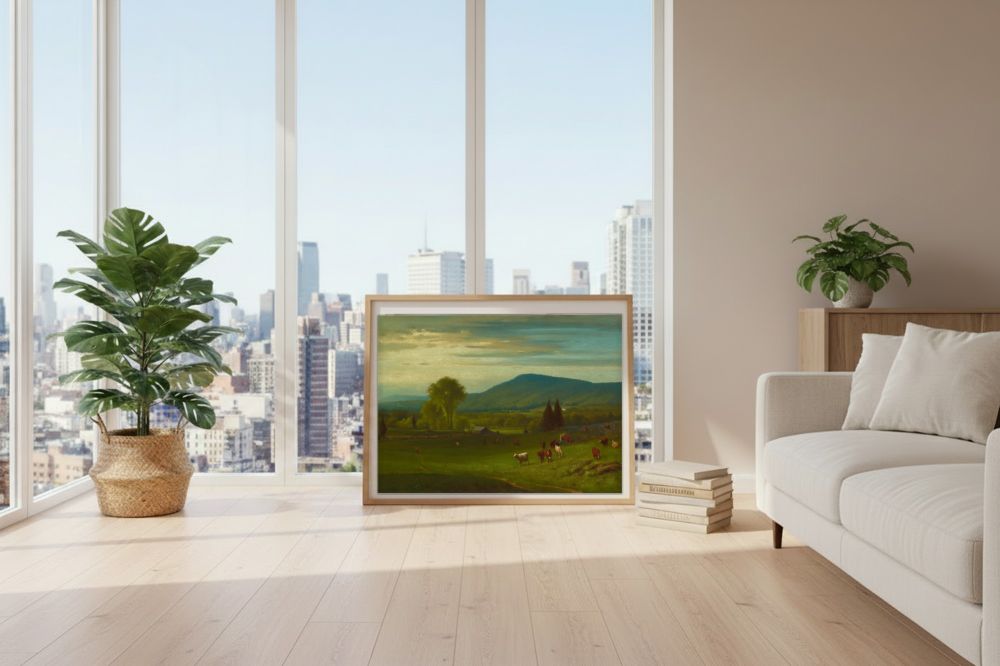 Framed room mockup - loft