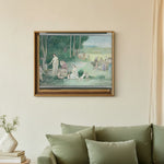 Framed room mockup - sage