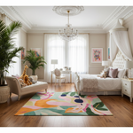 Sunglass Safari Pup Hand Tufted Rug
