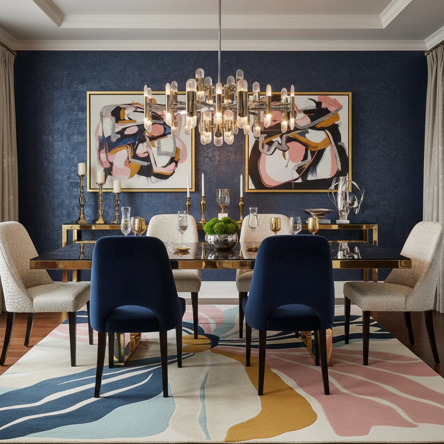 Sunkissed Blossom Dream Hand Tufted Rug