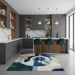 Surreal Vision Hand Tufted Rug