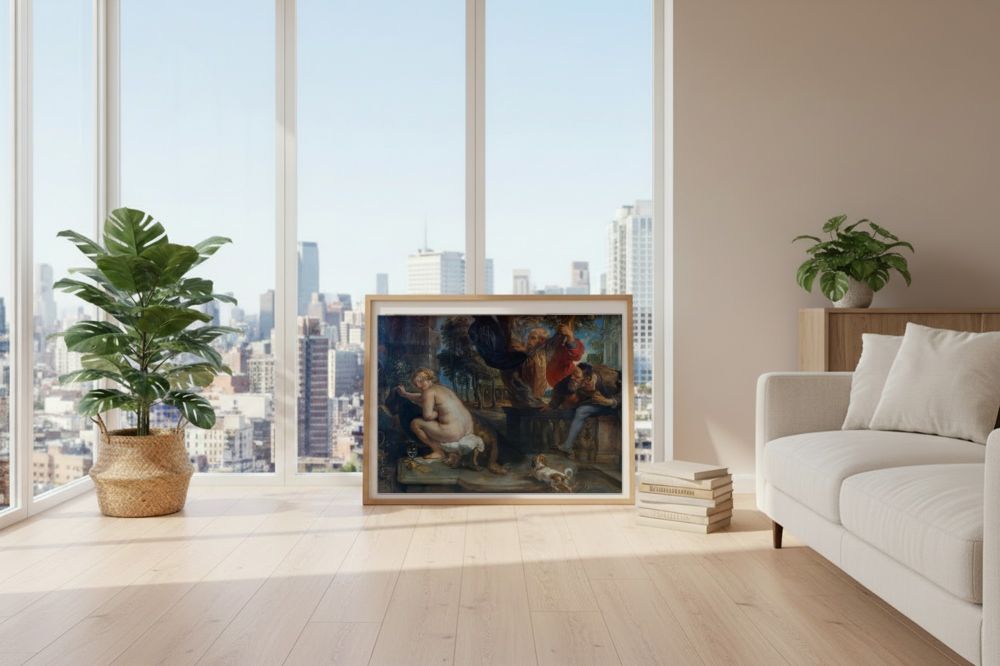 Framed room mockup - loft