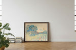 Framed room mockup - leaning