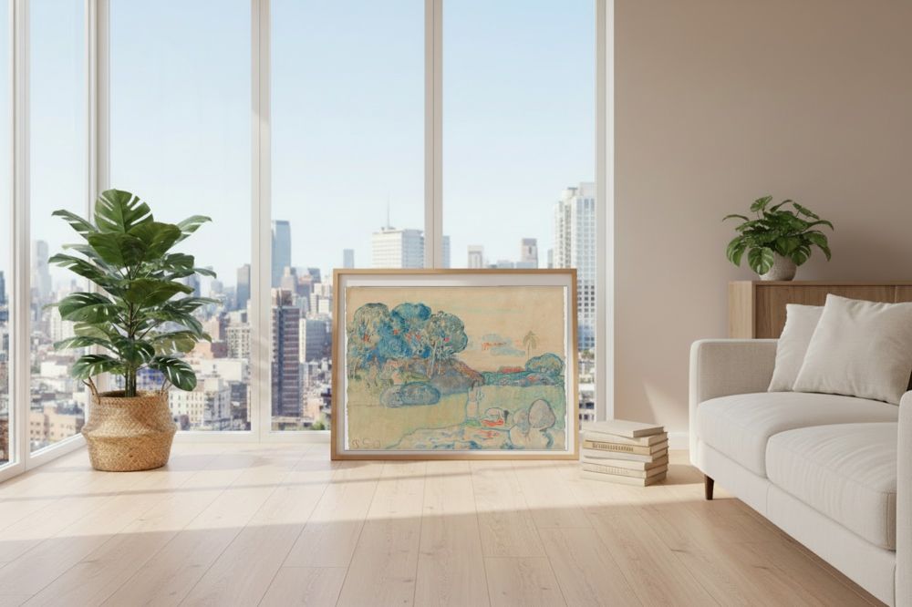 Framed room mockup - loft