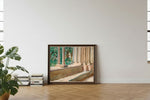 Framed room mockup - leaning