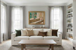 Framed room mockup - gold