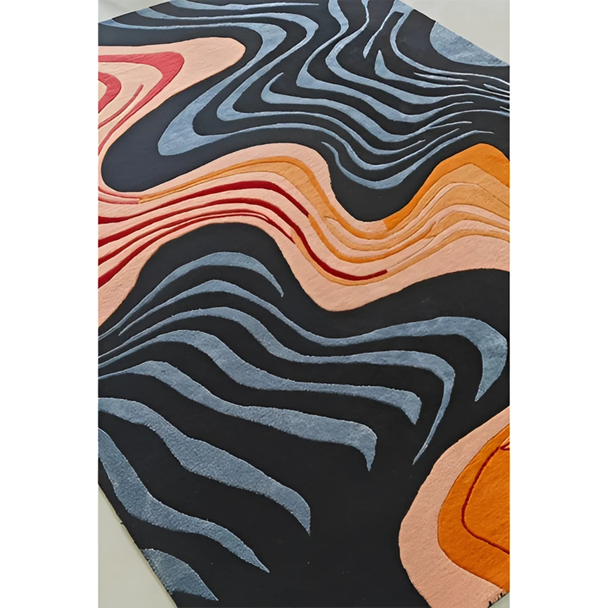 Terracotta Tide Hand Tufted Rug 