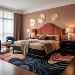 Terracotta Tide Hand Tufted Rug 