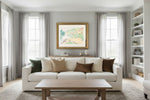 Framed room mockup - gold