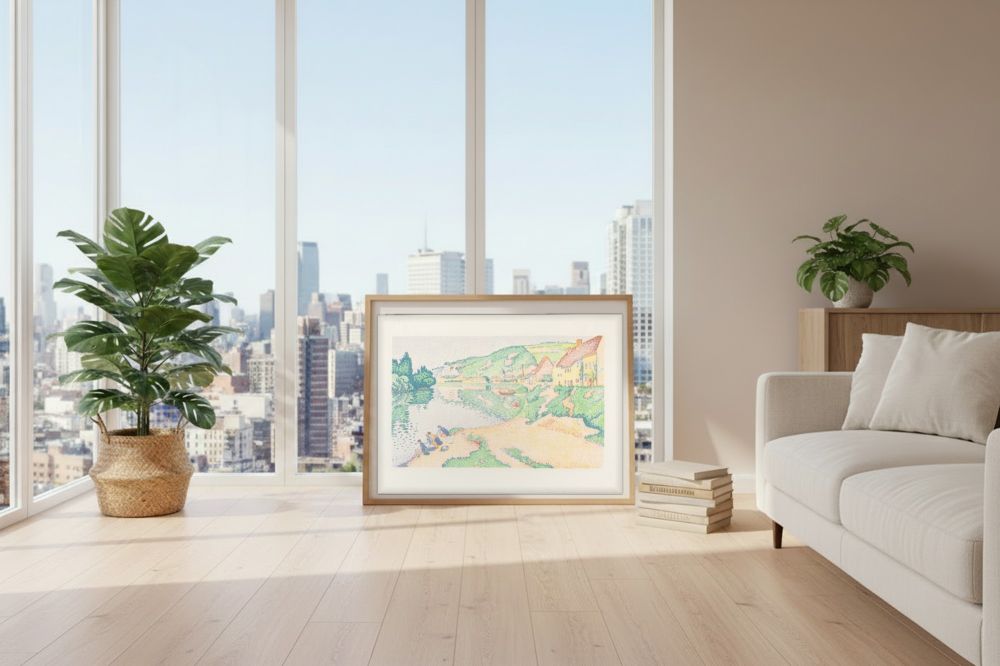 Framed room mockup - loft