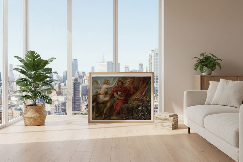 Framed room mockup - loft