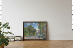 Framed room mockup - leaning