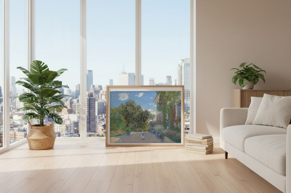 Framed room mockup - loft