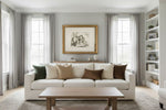Framed room mockup - gold