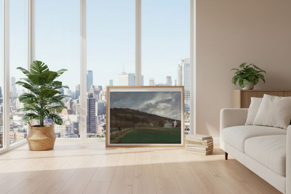 Framed room mockup - loft