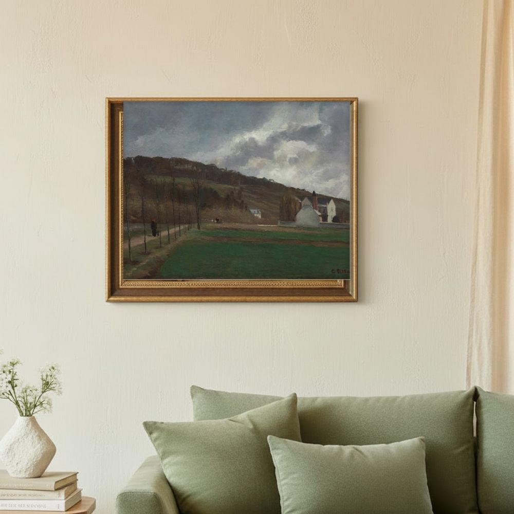 Framed room mockup - sage