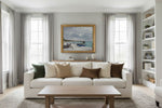 Framed room mockup - gold
