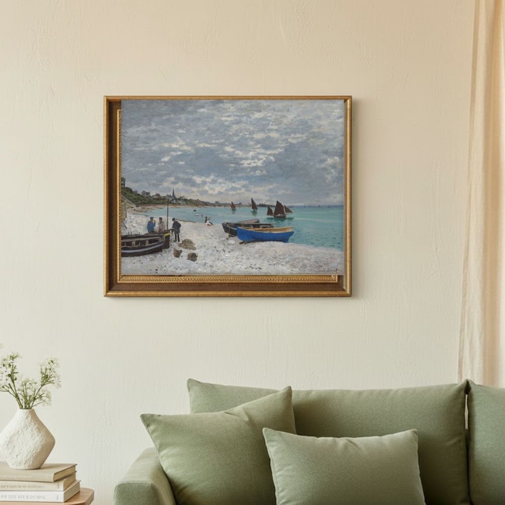 Framed room mockup - sage