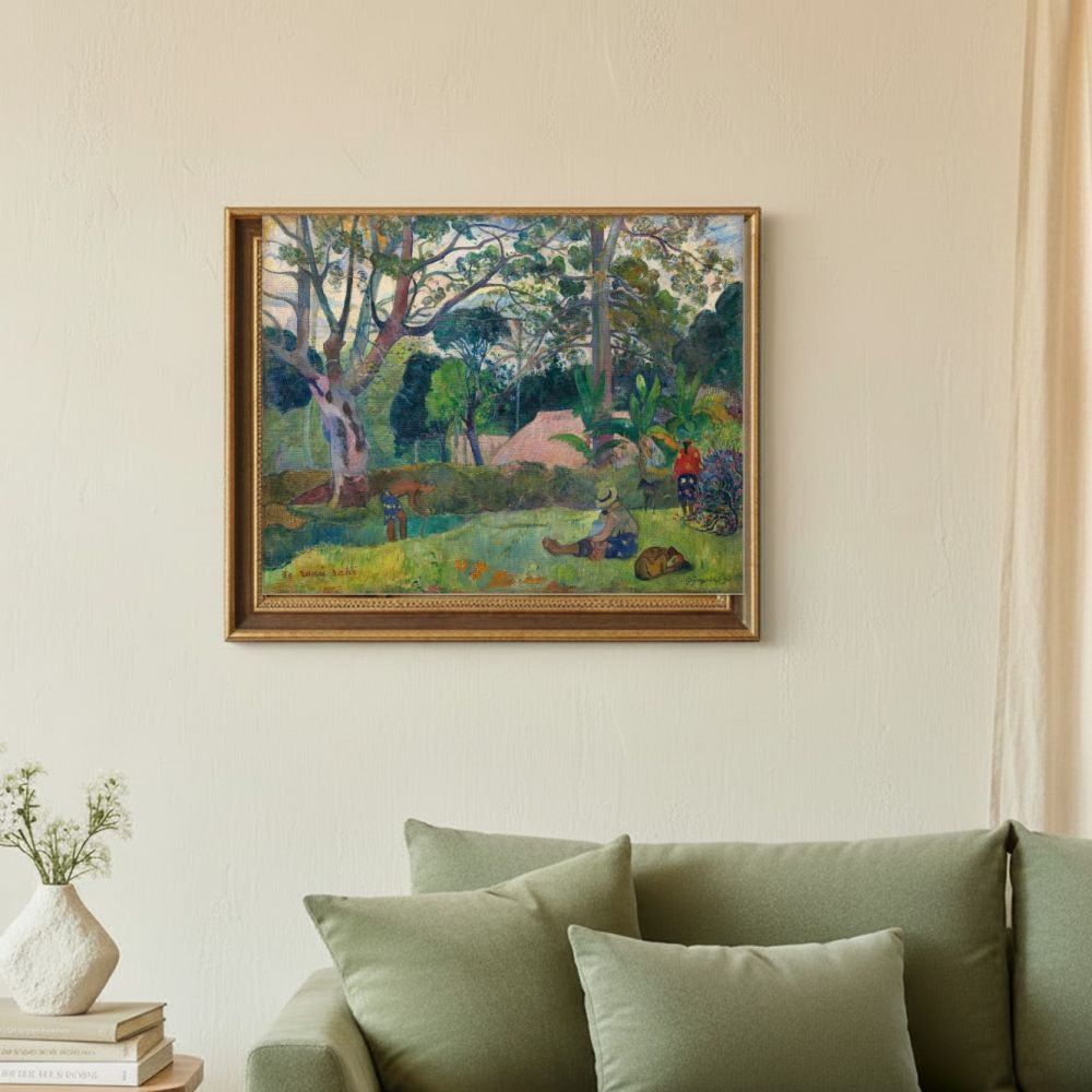 Framed room mockup - sage