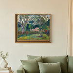 Framed room mockup - sage