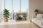 Framed room mockup - loft