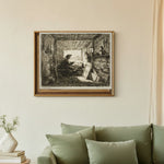 Framed room mockup - sage