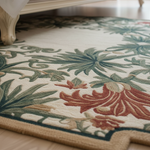 The Botanical Medallion Hand Tufted Wool Rug