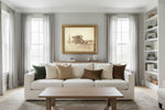 Framed room mockup - gold