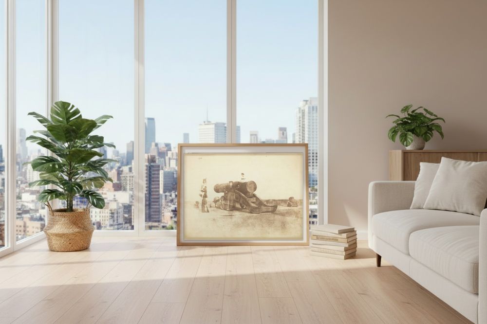 Framed room mockup - loft