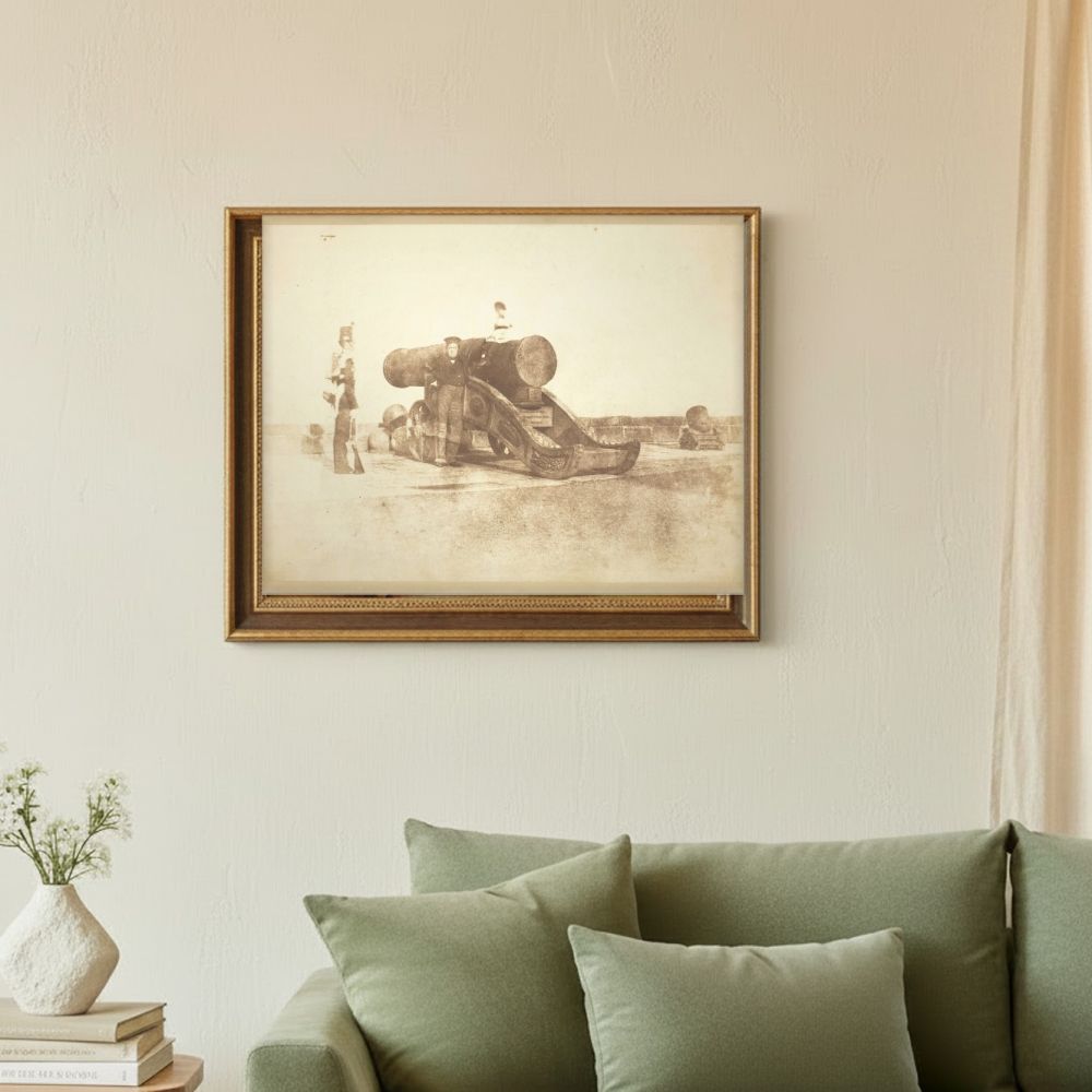 Framed room mockup - sage