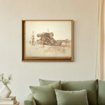 Framed room mockup - sage