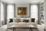 Framed room mockup - gold