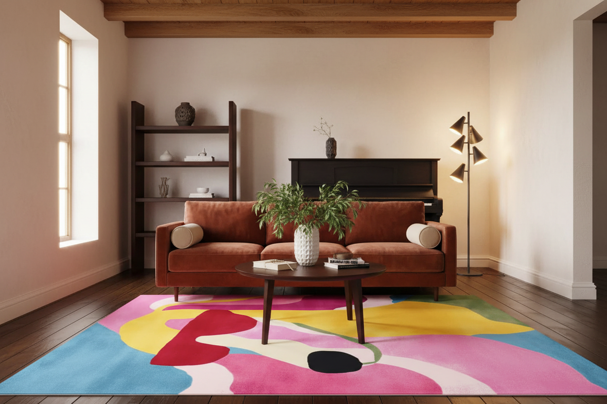 The Chill Dog Hand Tufted Rug