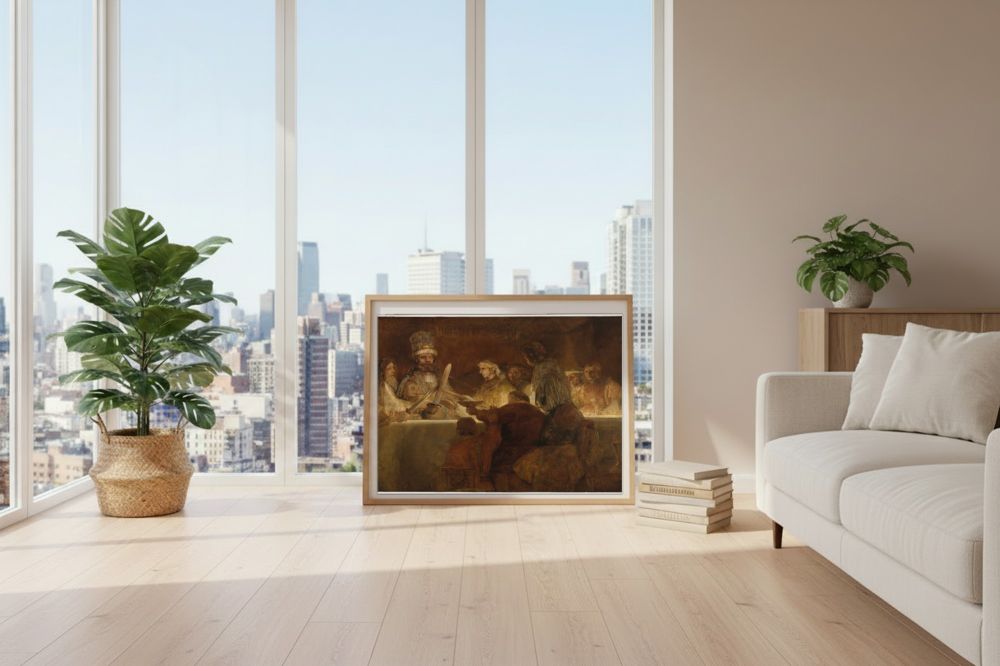 Framed room mockup - loft