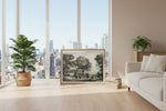 Framed room mockup - loft