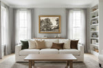 Framed room mockup - gold