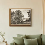 Framed room mockup - sage