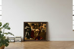 Framed room mockup - leaning