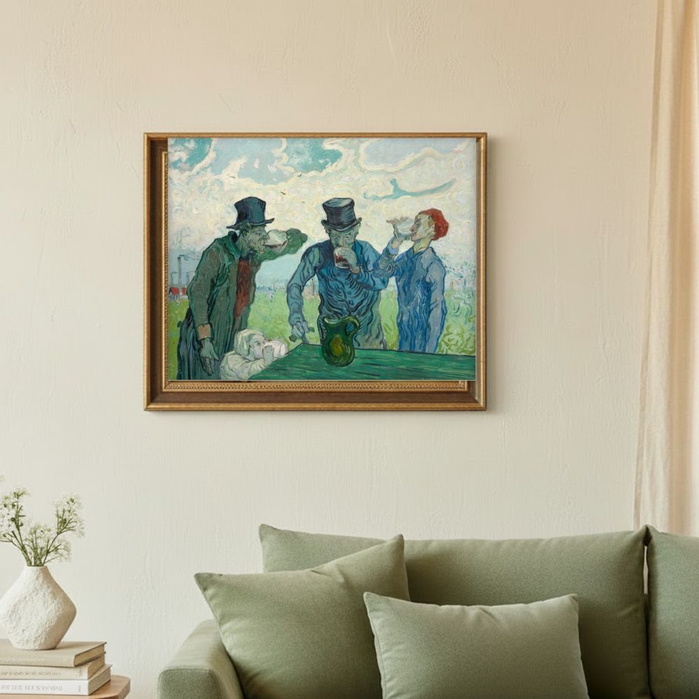 Framed room mockup - sage