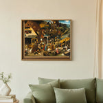 Framed room mockup - sage