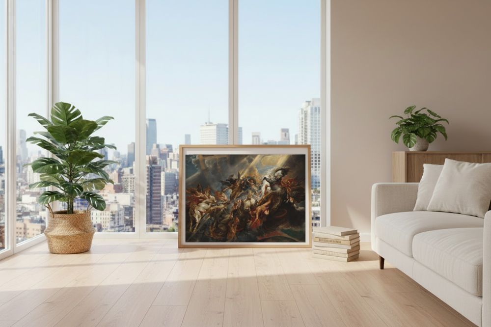 Framed room mockup - loft