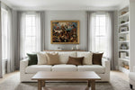 Framed room mockup - gold