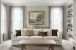 Framed room mockup - gold